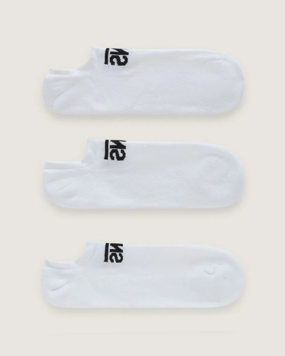 VANS - מארז 3 גרביים Classic Kick – V00F0ZWHT – white – 1