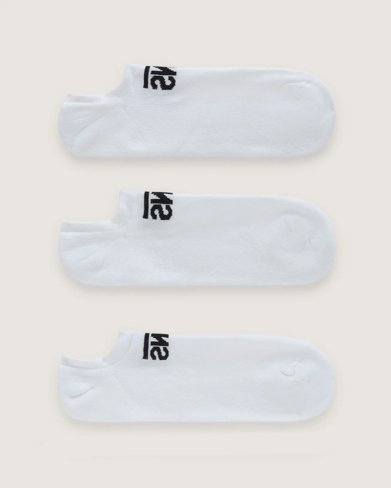 VANS - מארז 3 גרביים Classic Kick – V00F0ZWHT – white – 1