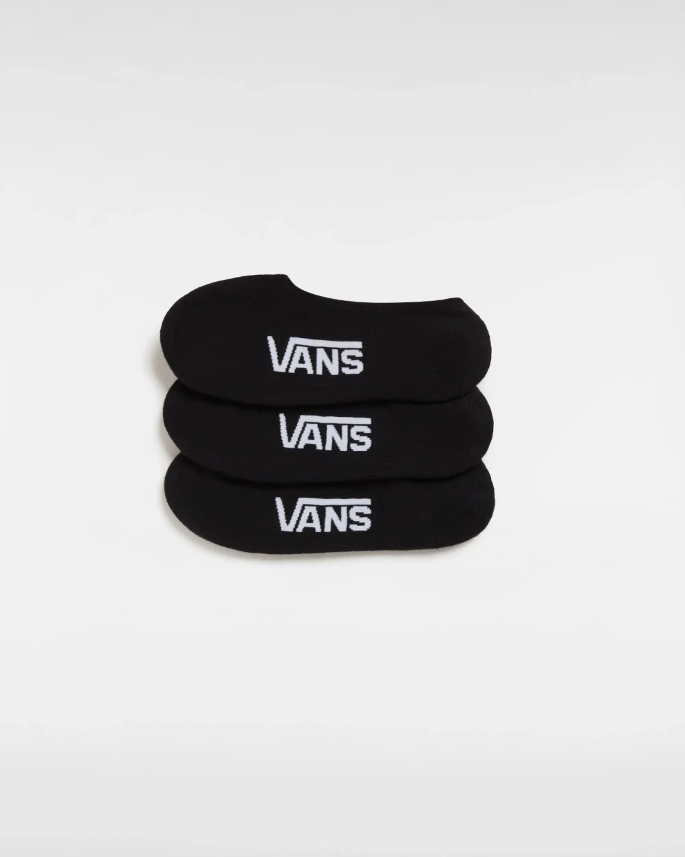 VANS - מארז 3 גרביים Classic No Show – V00F10BLK – black – 1