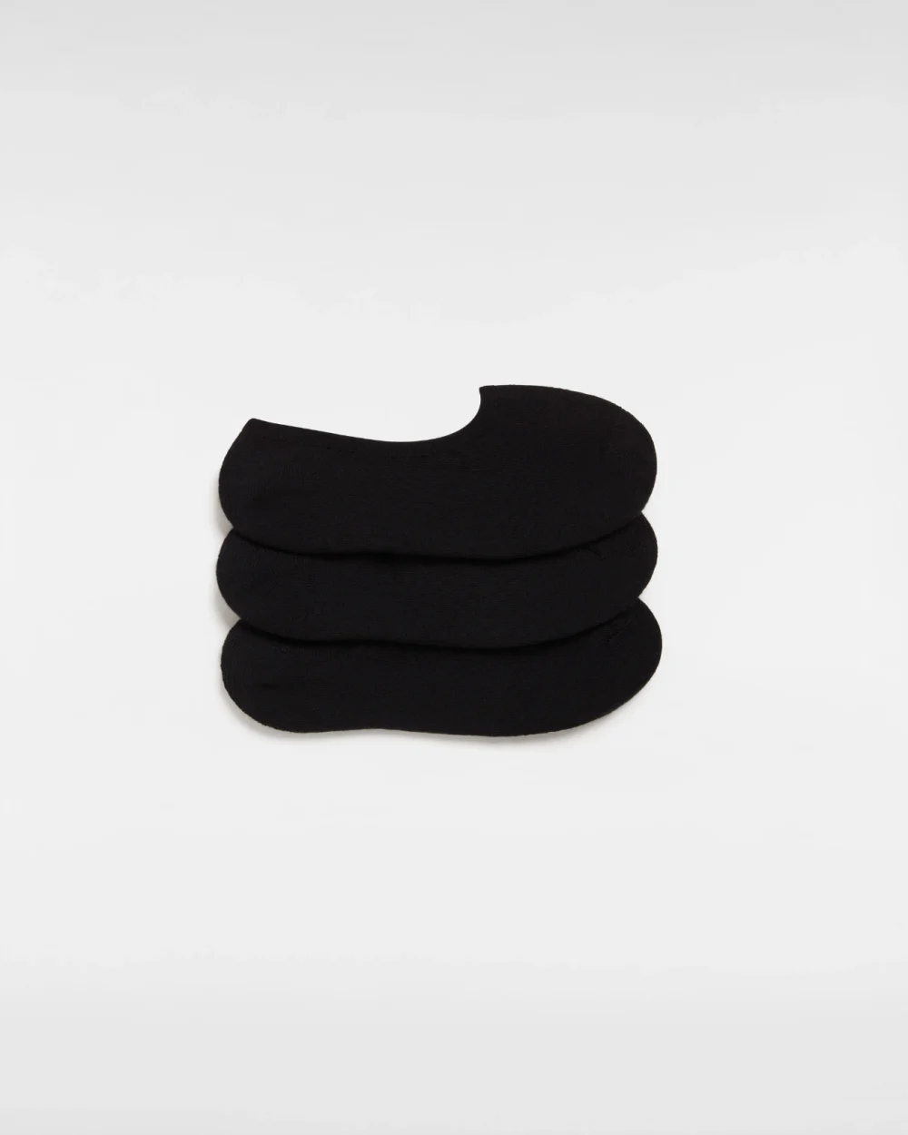 VANS - מארז 3 גרביים Classic No Show – V00F10BLK – black – 1