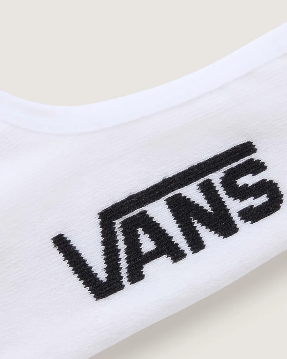 VANS - מארז 3 גרביים Classic No Show – V00F10WHT – white – 1