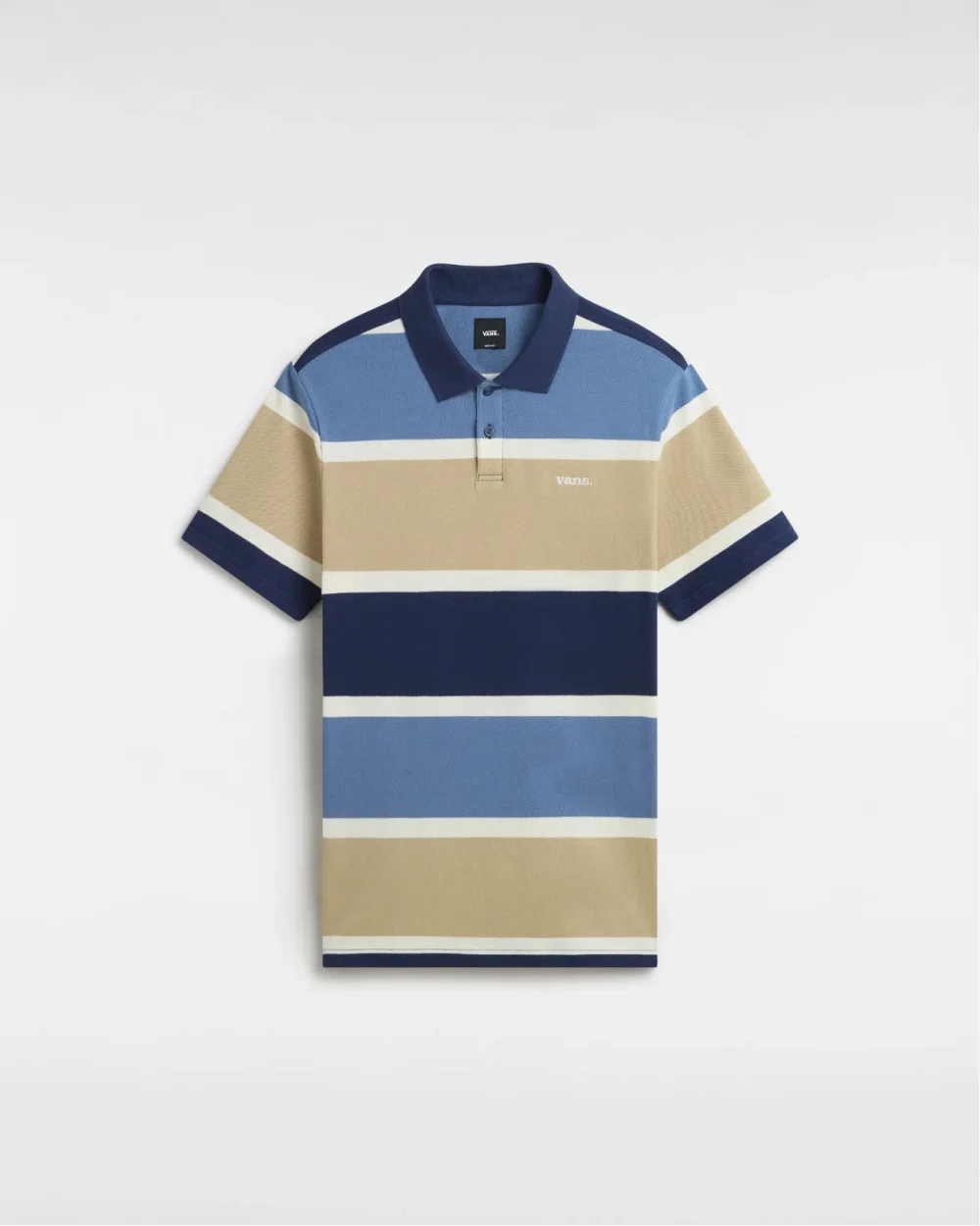 VANS - חולצת פולו קצרה Lewis Mills 106 – V00G3C4MG – incense – 4