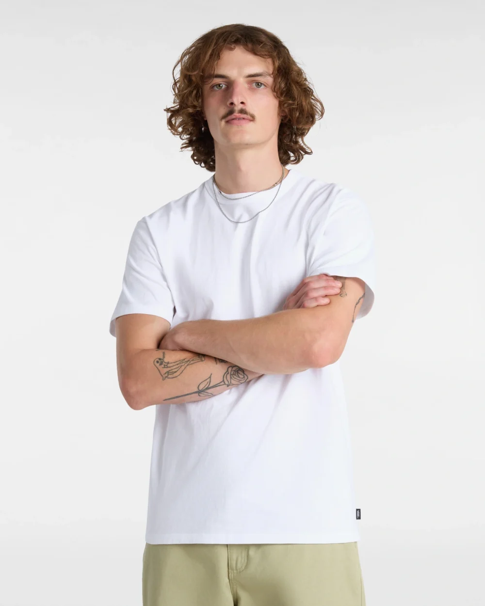 VANS - טי שירט Off The Wall Ii – V00G3WWHT – white – 2