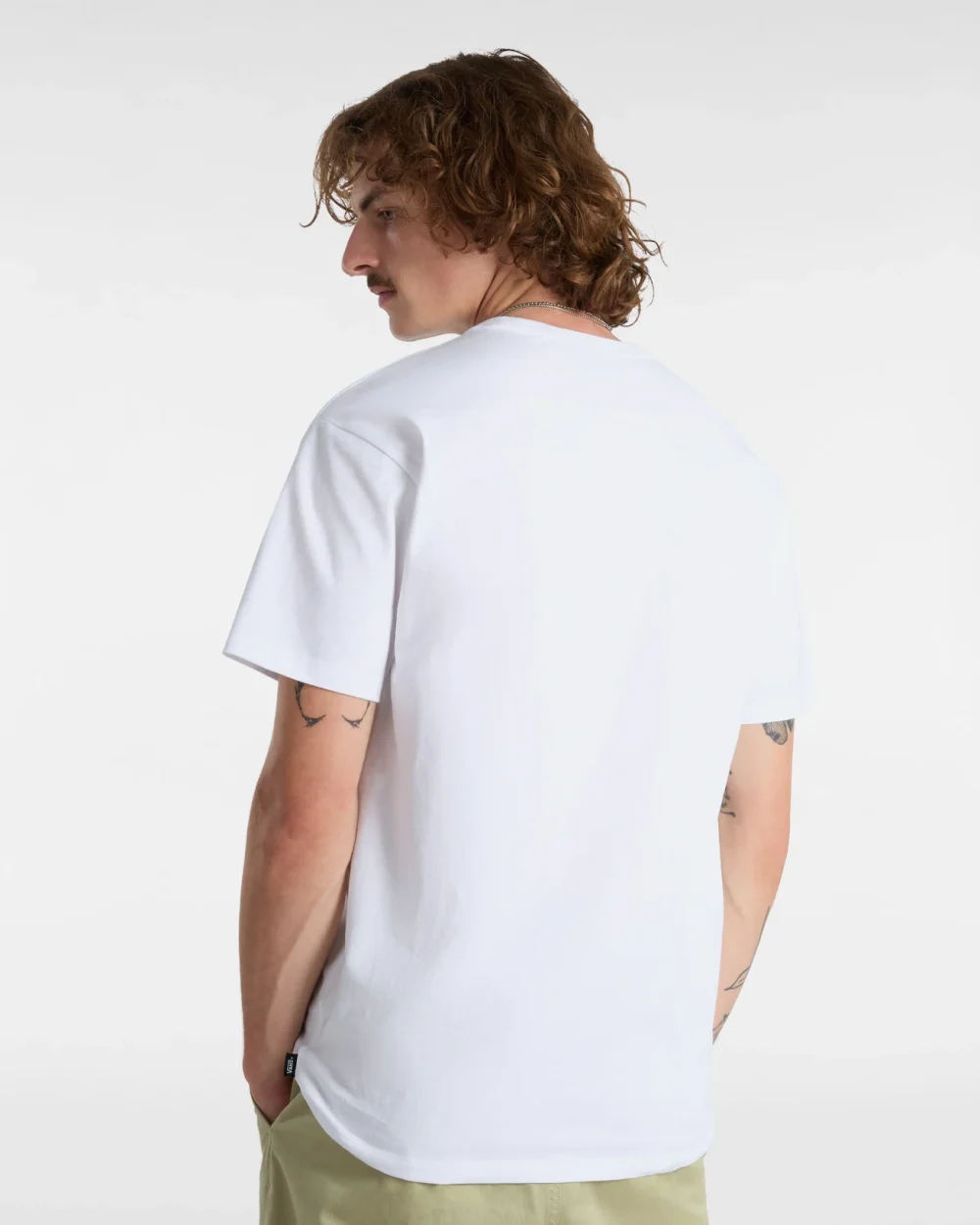 VANS - טי שירט Off The Wall Ii – V00G3WWHT – white – 3