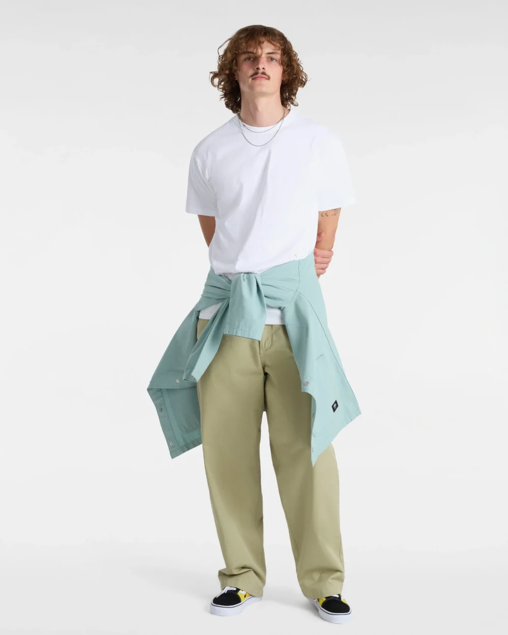 VANS - טי שירט Off The Wall Ii – V00G3WWHT – white – 4