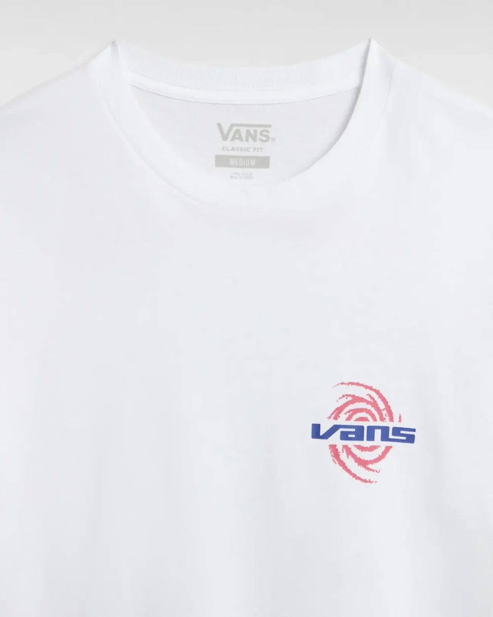VANS - טי שירט Wormhole Warped – V00G44WHT – white – 1