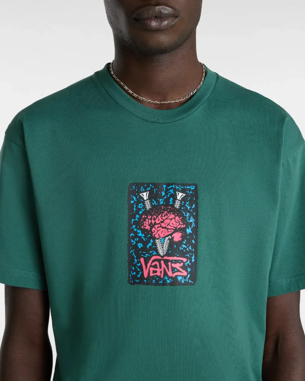 VANS - טי שירט Thinkv – V00G4JBDX – bistro-green – 3