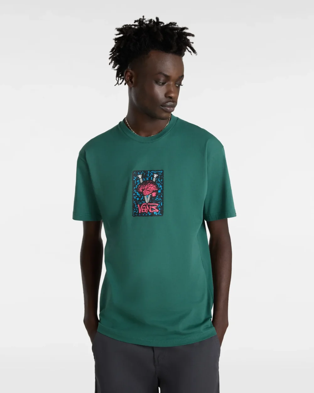 VANS - טי שירט Thinkv – V00G4JBDX – bistro-green – 1