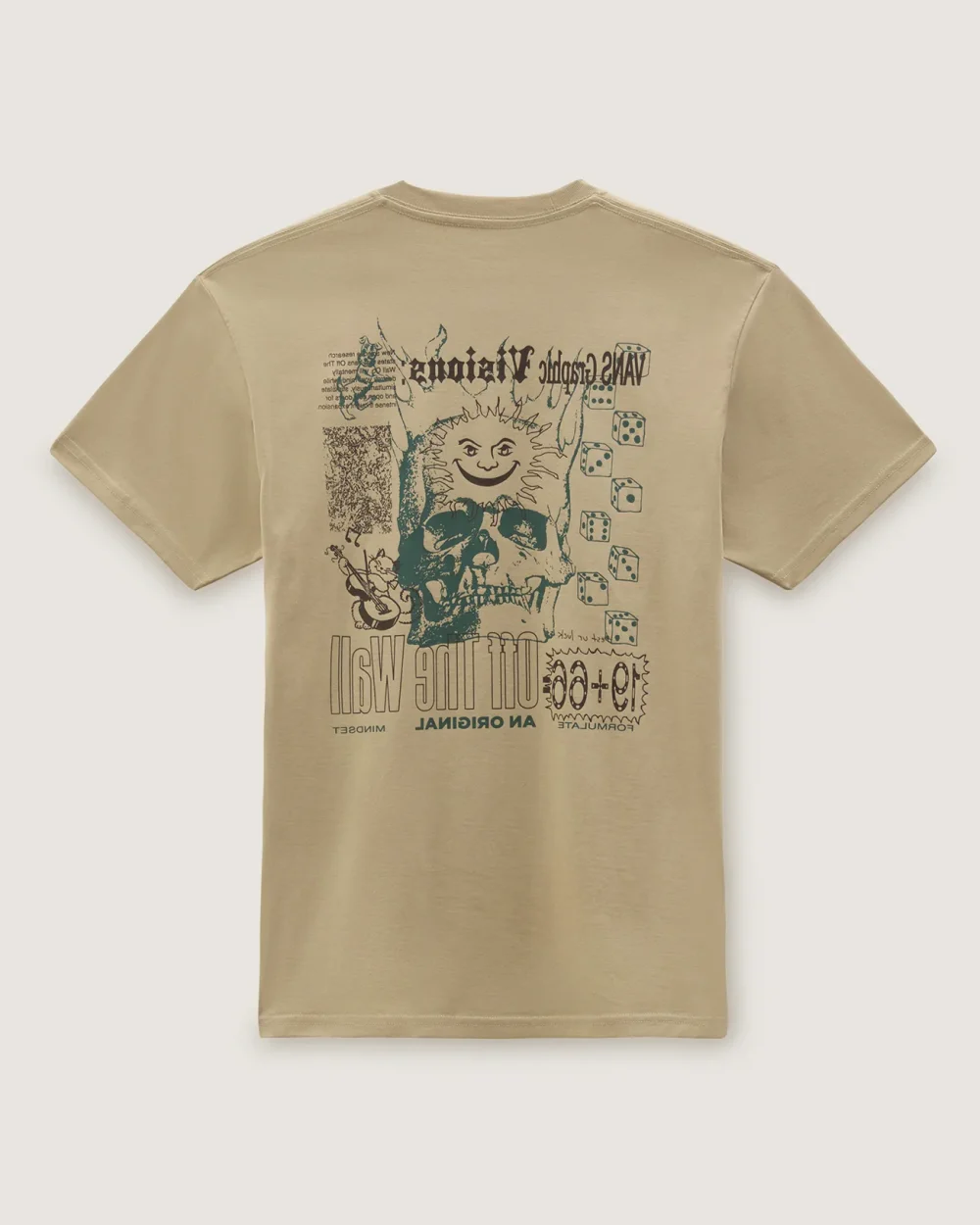 VANS - טי שירט Expand Visions – V00G4K4MG – incense – 5