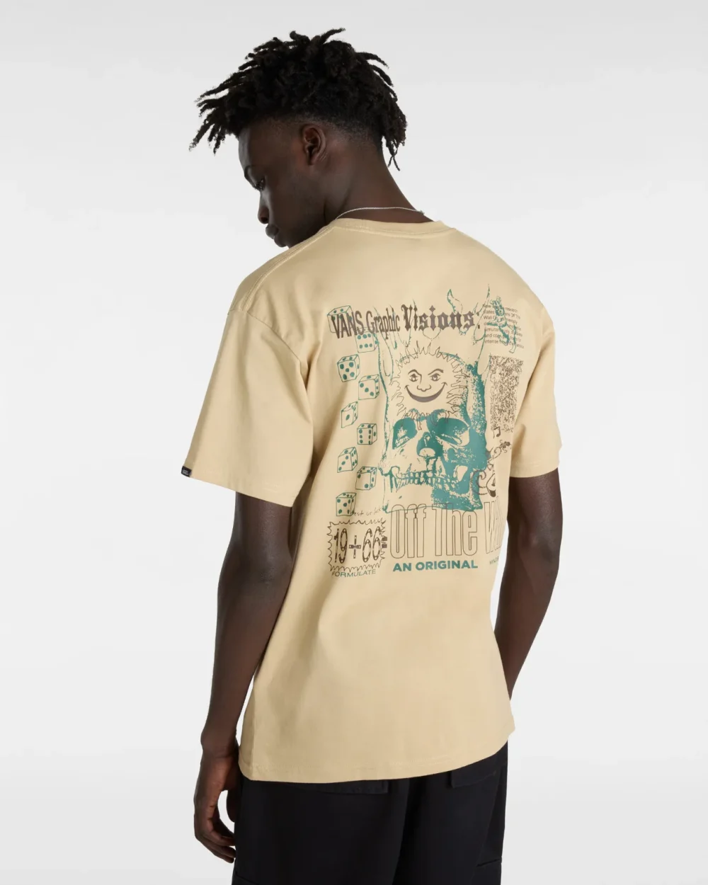 VANS - טי שירט Expand Visions – V00G4K4MG – incense – 2