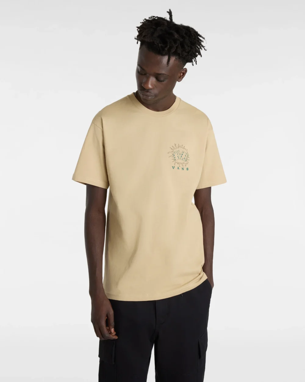 VANS - טי שירט Expand Visions – V00G4K4MG – incense – 1