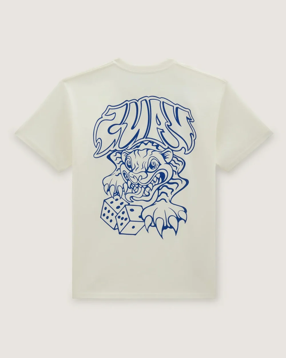 VANS - טי שירט Prowler – V00G4NFS8 – marshmallow – 4