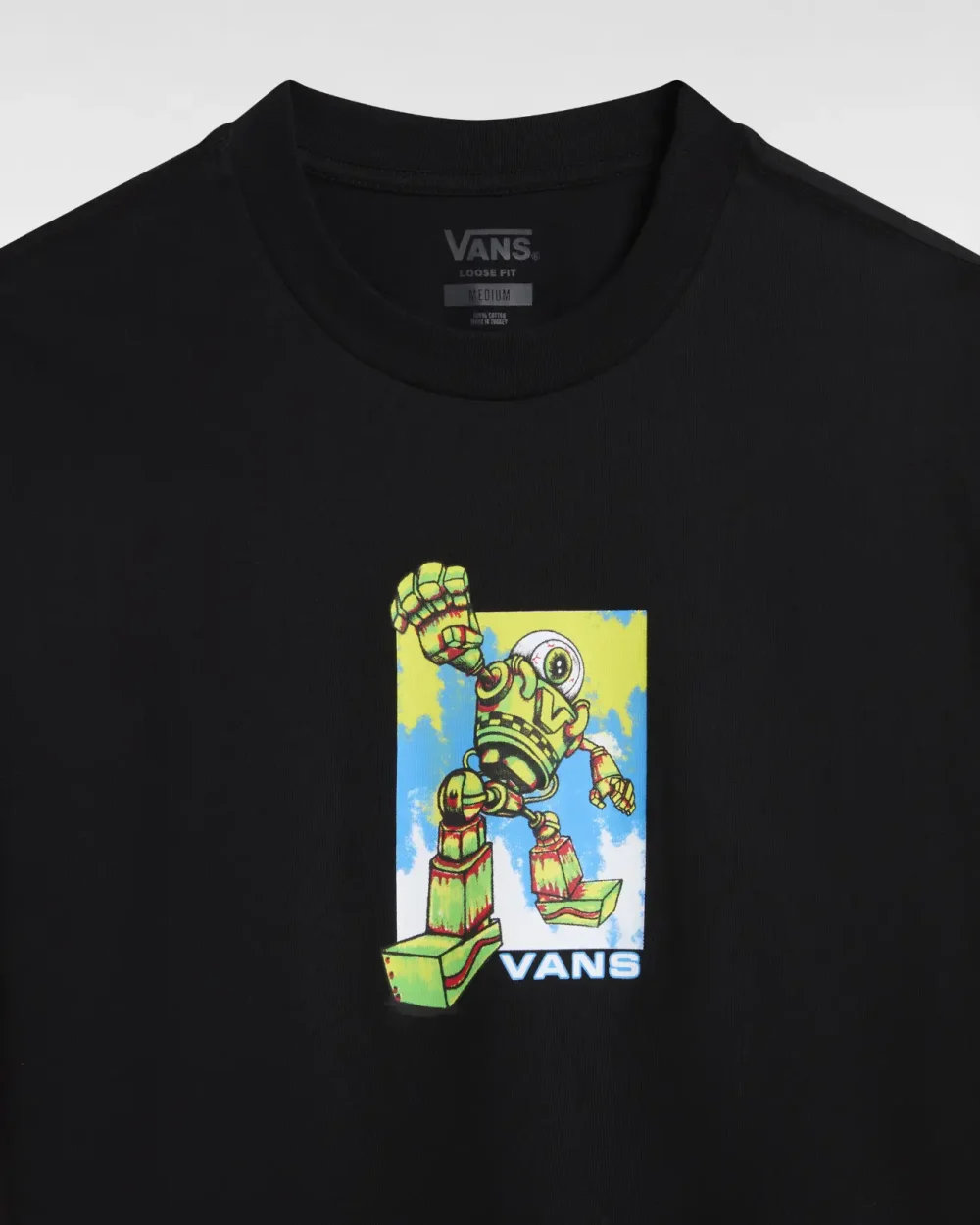 VANS - טי שירט Gadget – V00G4VBLK – black – 5
