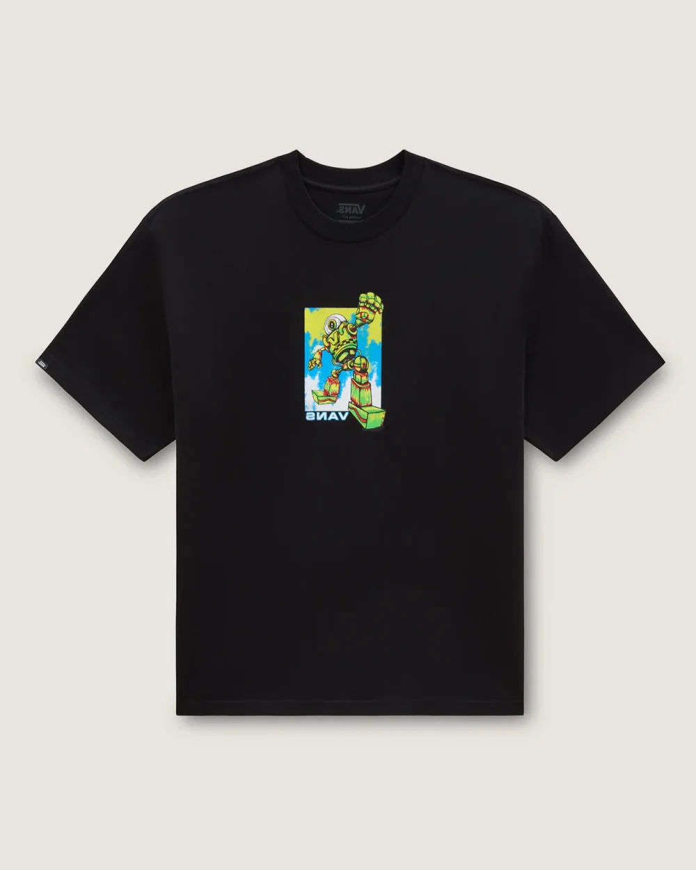 VANS - טי שירט Gadget – V00G4VBLK – black – 4