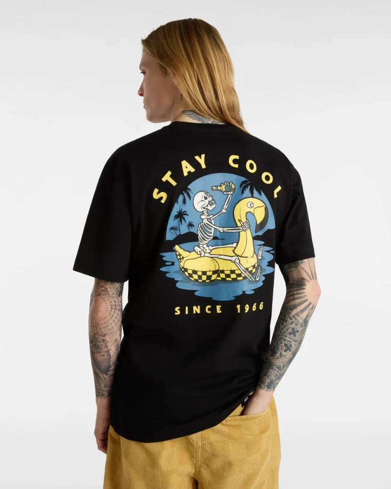 VANS - טי שירט Beer Float – V00G56BLK – black – 2