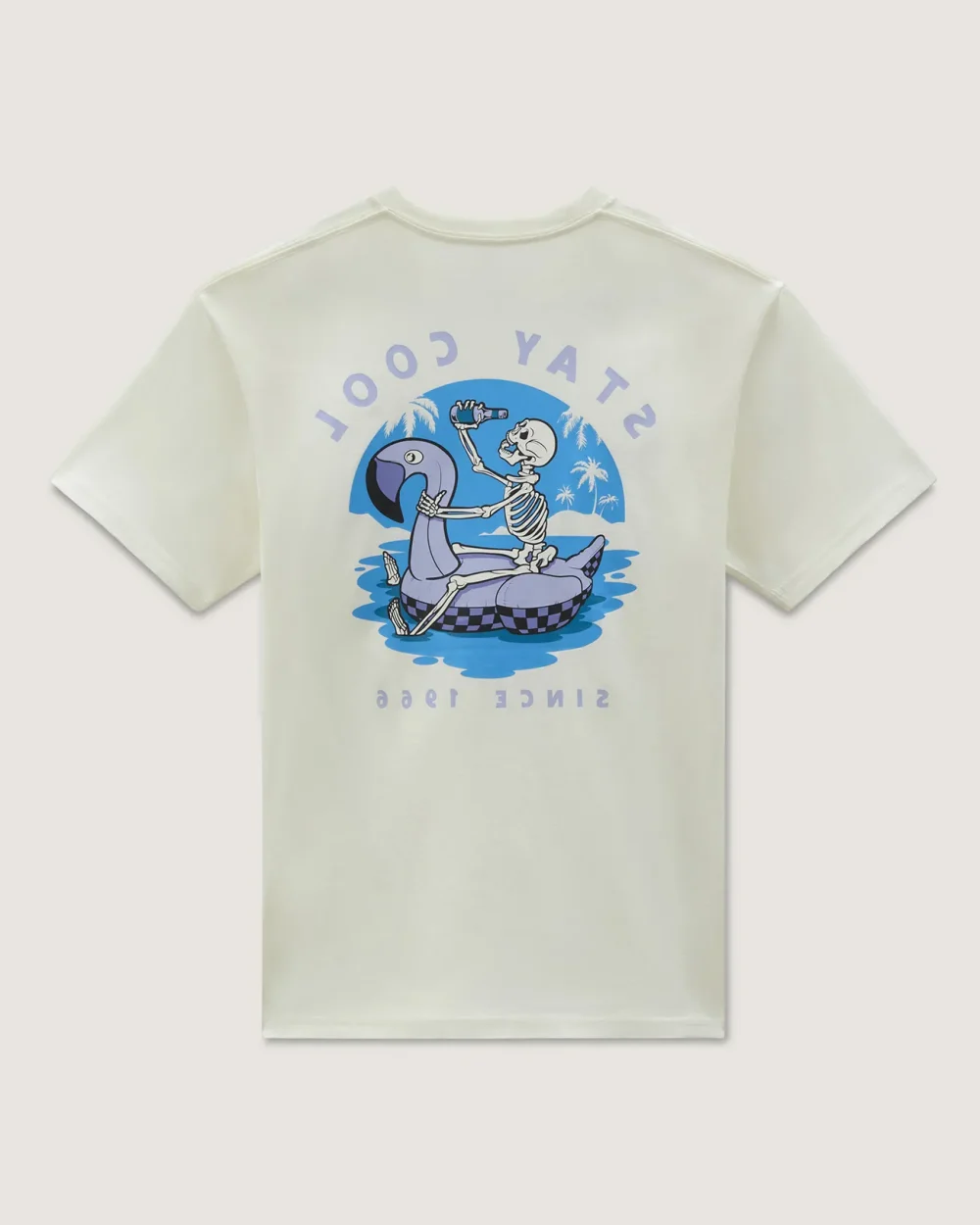 VANS - טי שירט Beer Float – V00G56FS8 – marshmallow – 5