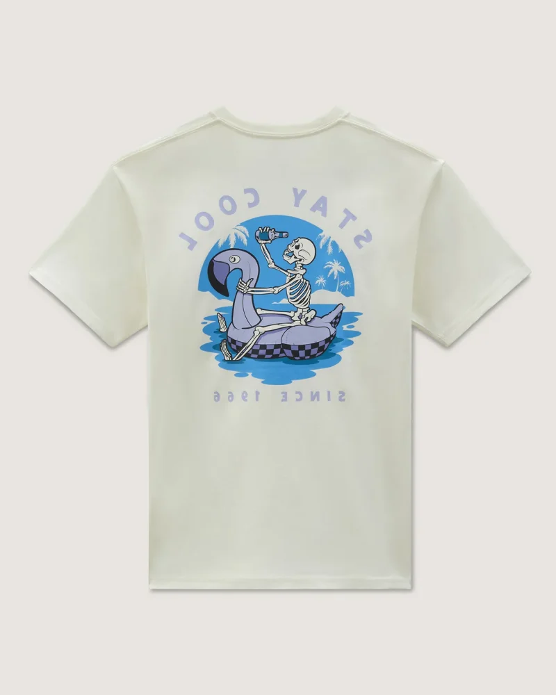 VANS - טי שירט Beer Float – V00G56FS8 – marshmallow – 5