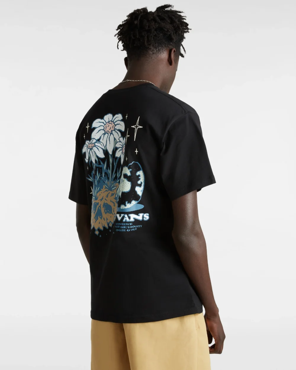 VANS - טי שירט Whats Inside – V00G59BLK – black – 2