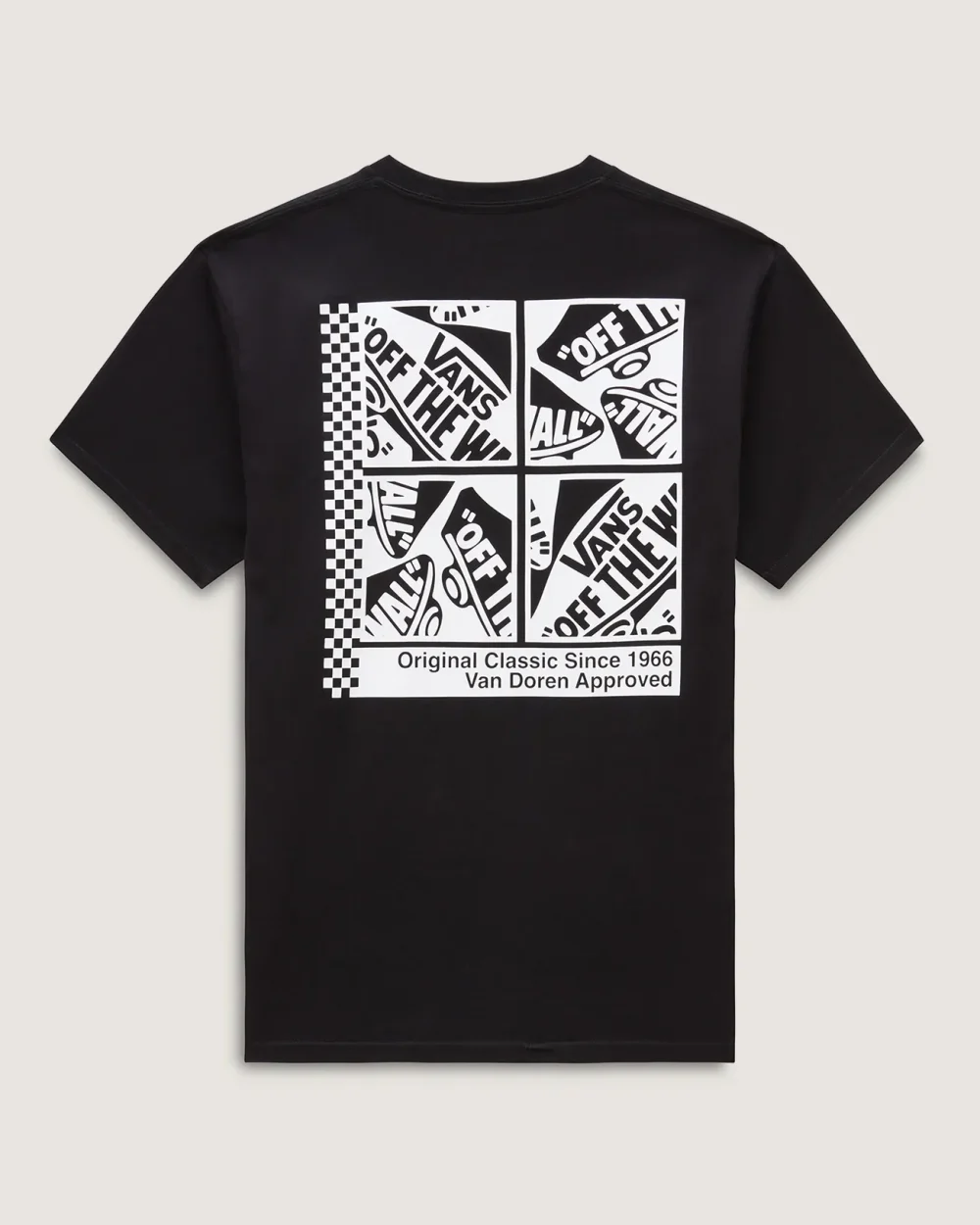 VANS - טי שירט Tech Box – V00G5NBLK – black – 1