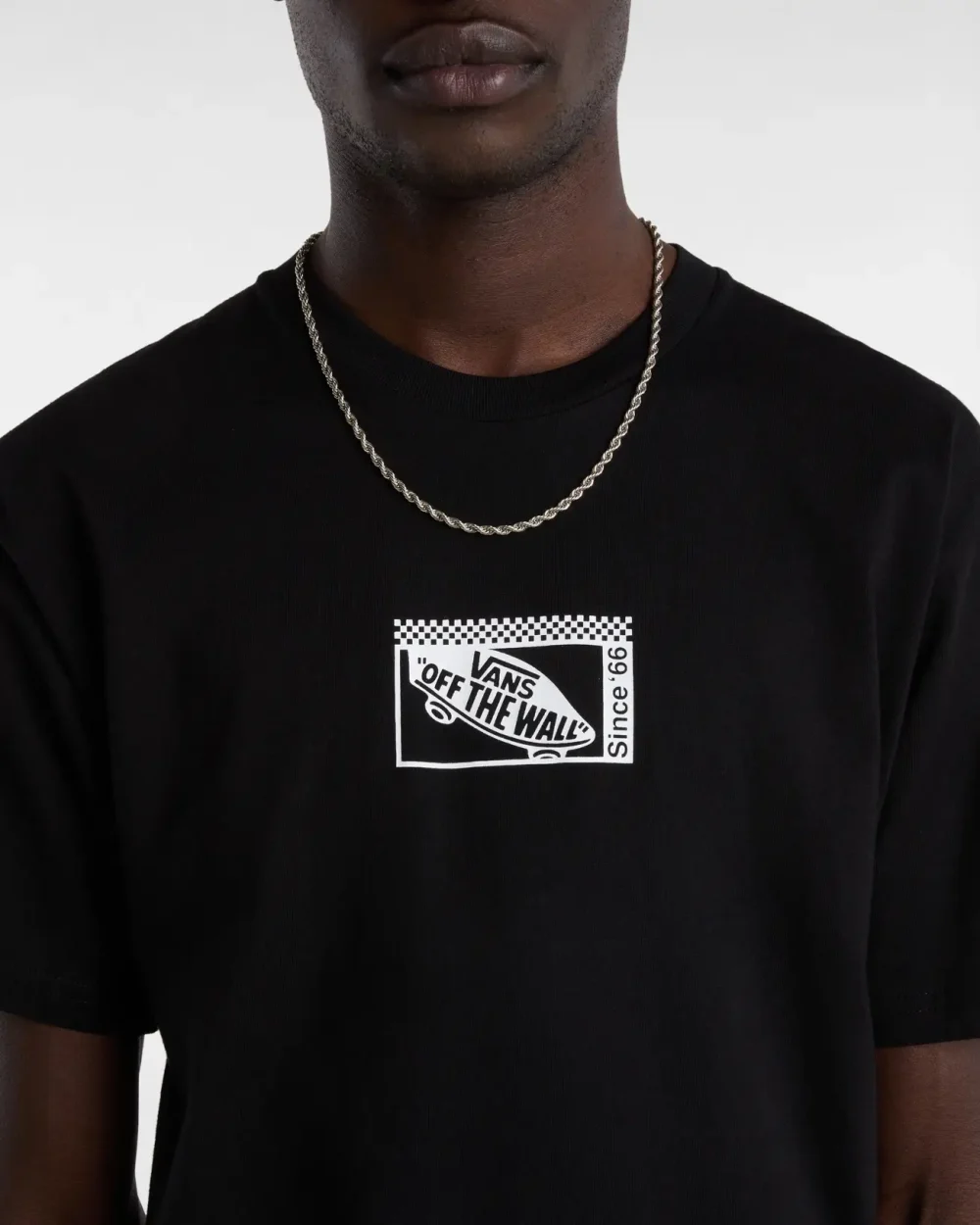 VANS - טי שירט Tech Box – V00G5NBLK – black – 3
