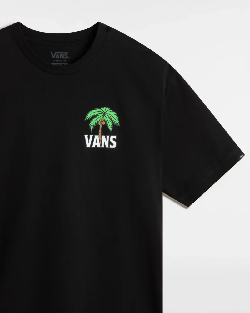 VANS - טי שירט Vans Down Time – V00G64BLK – black – 1