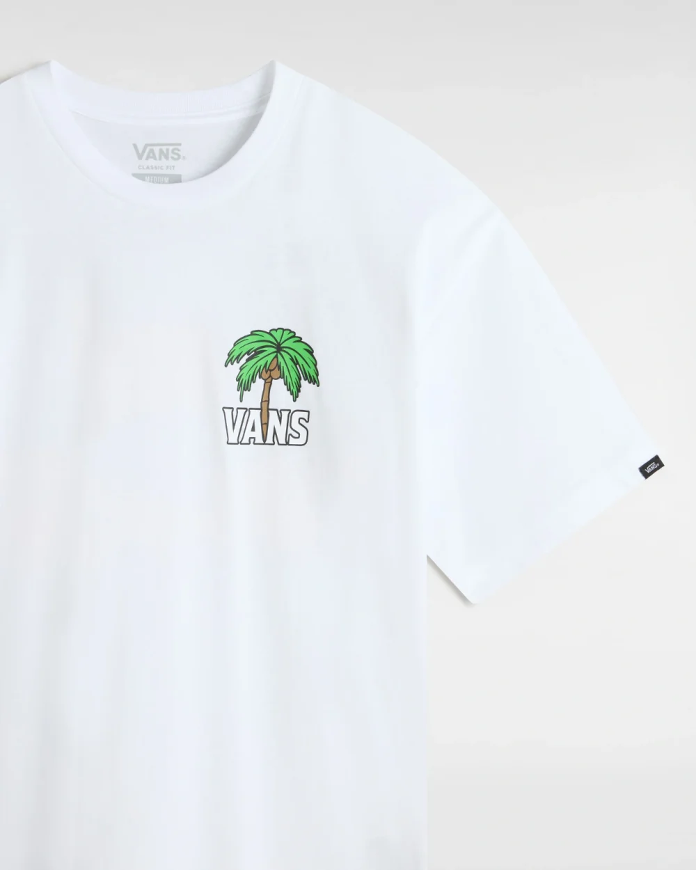 VANS - טי שירט Vans Down Time – V00G64WHT – white – 5
