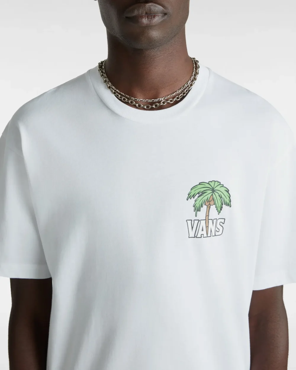 VANS - טי שירט Vans Down Time – V00G64WHT – white – 3