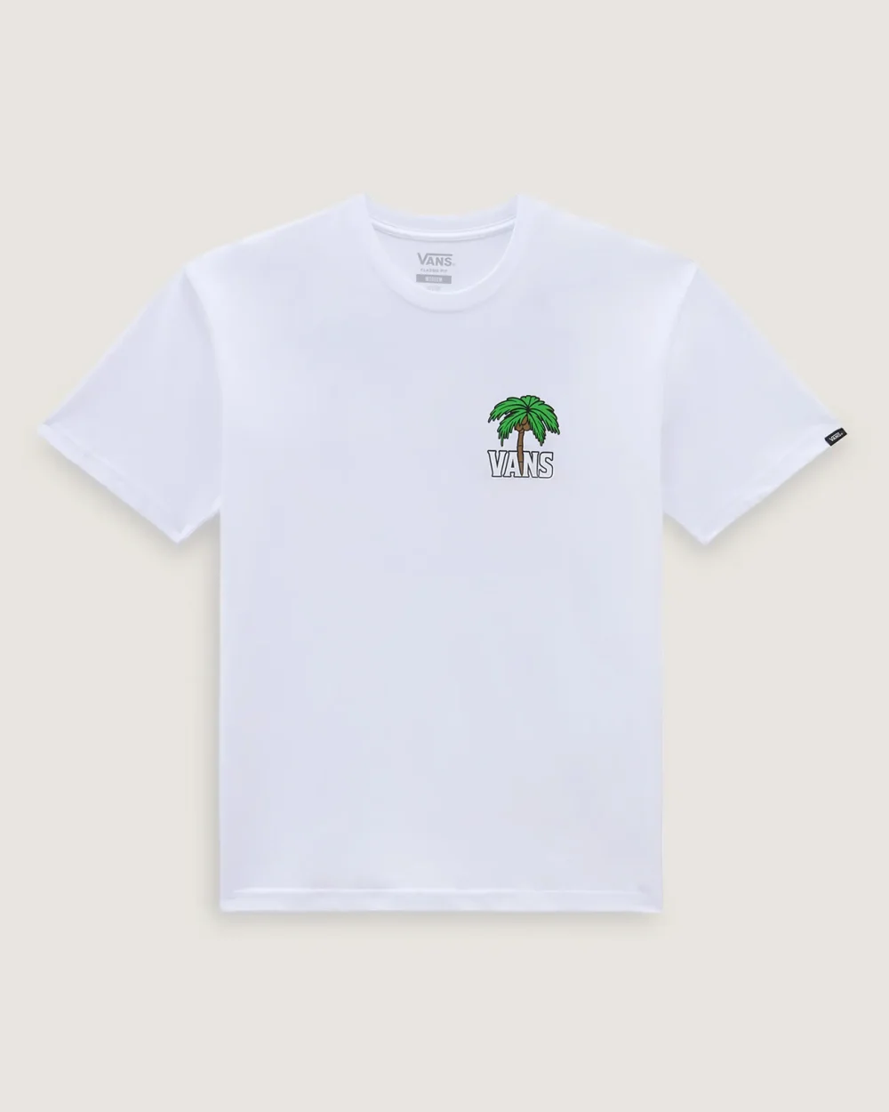 VANS - טי שירט Vans Down Time – V00G64WHT – white – 4