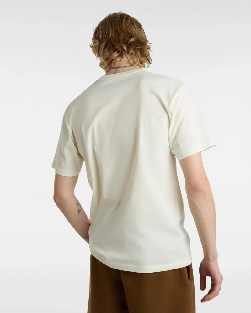 VANS - טי שירט Fiery Friend – V00G65FS8 – marshmallow – 2
