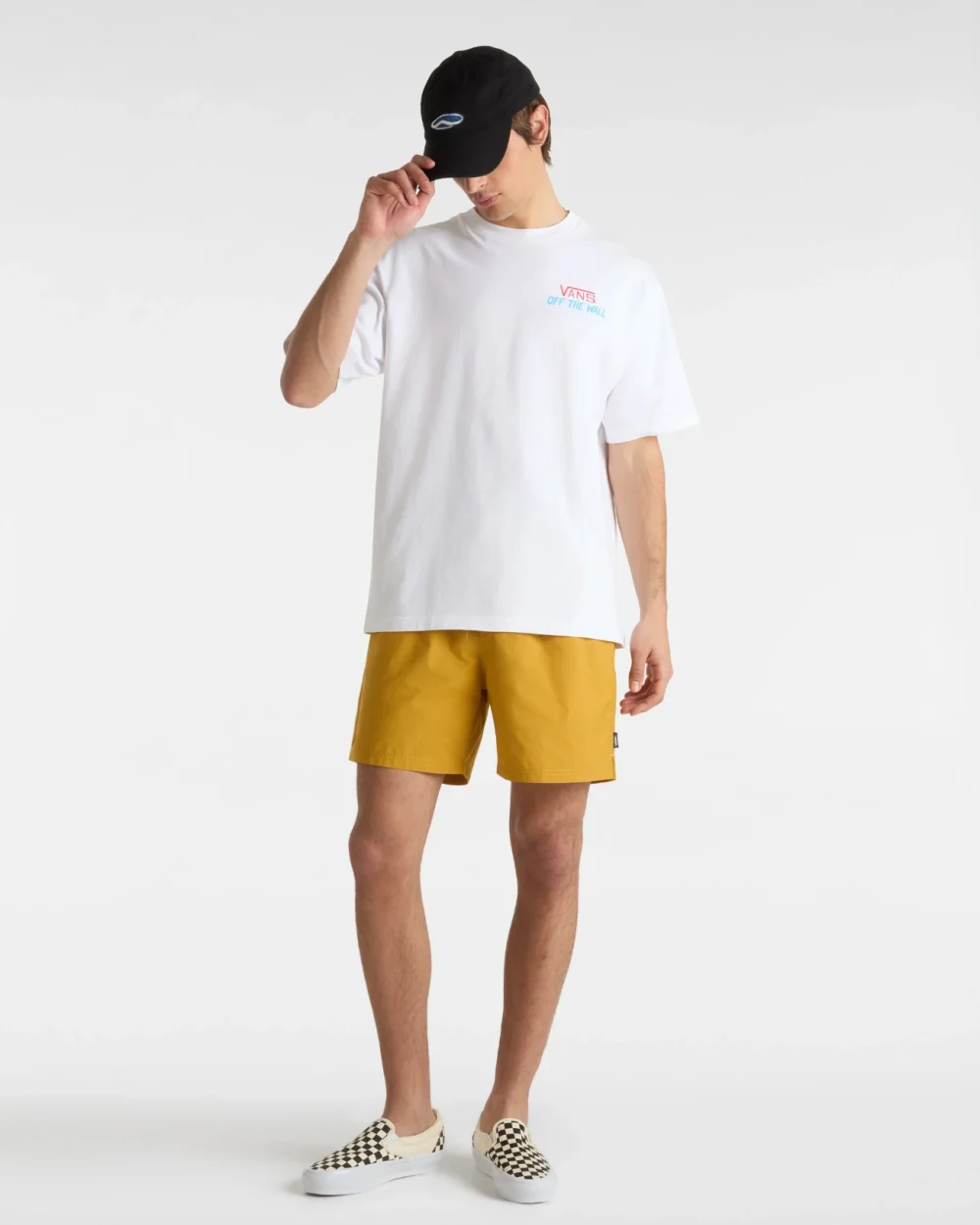 VANS - בגד ים Primary Solid Elastic – V00G75BL2 – harvest-gold – 5