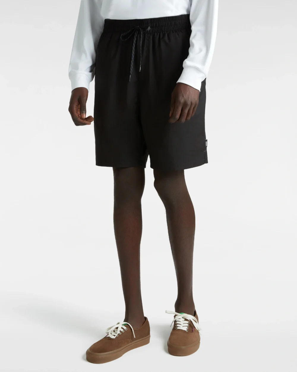 VANS - בגד ים Primary Solid Elastic – V00G75BLK – black – 3