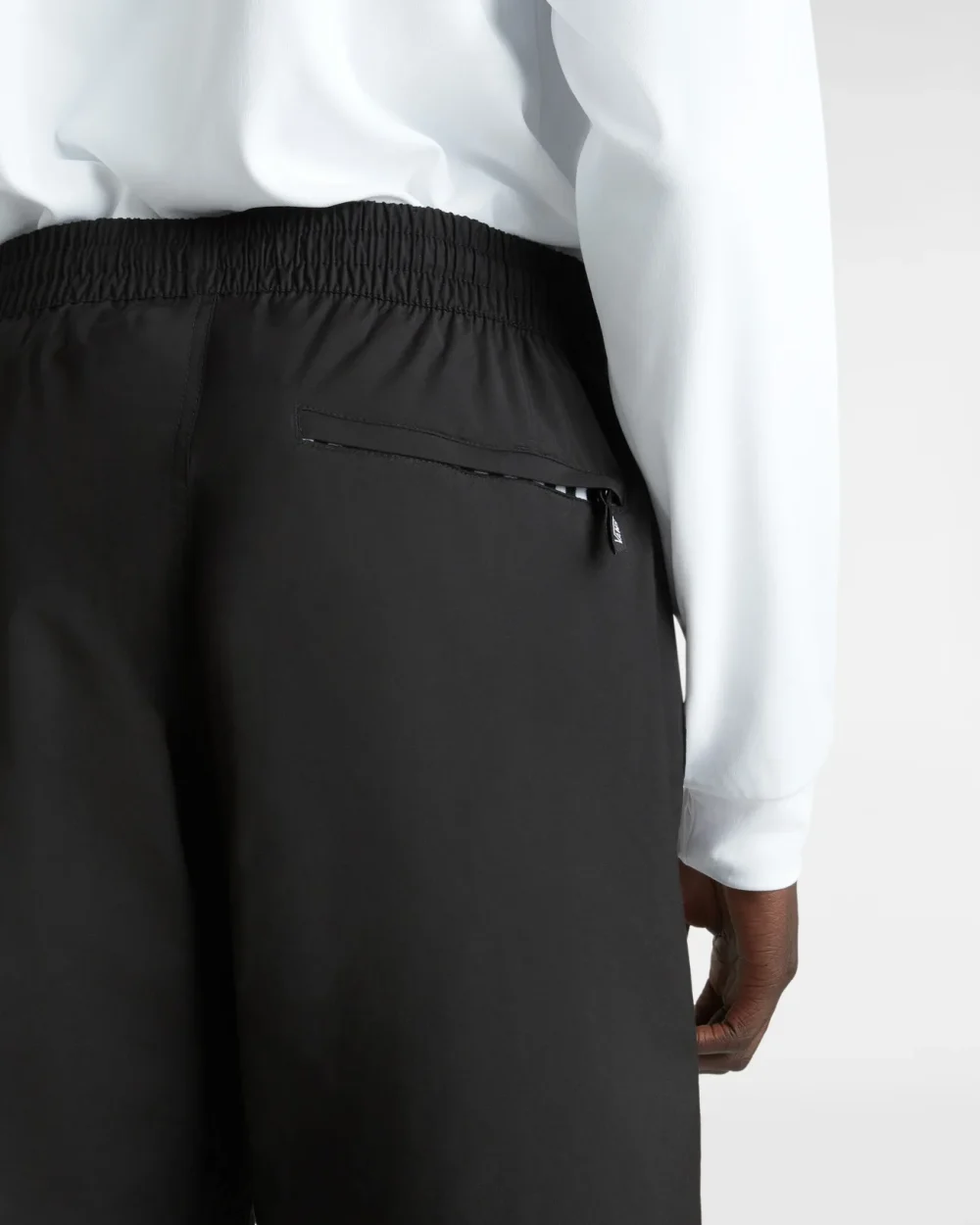 VANS - בגד ים Primary Solid Elastic – V00G75BLK – black – 5