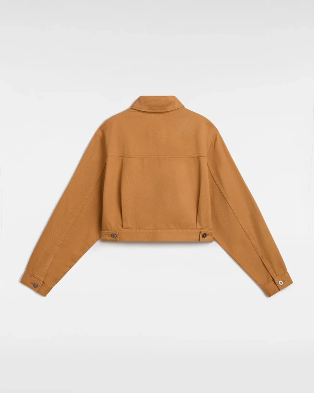 VANS - ג'קט Raynes Crop Trucker – V00G8S1OU – brown-sugar – 1