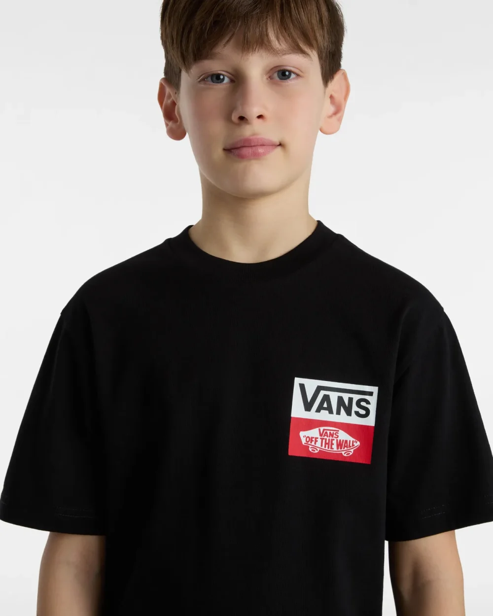 VANS - טי שירט נוער Og Logo – V00GDGBLK – black – 3