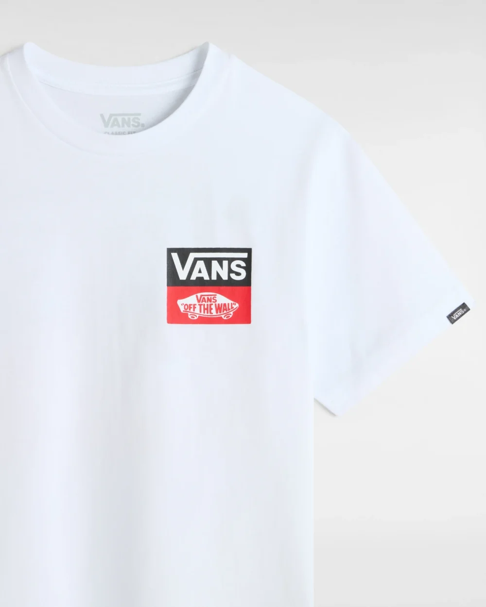 VANS - טי שירט נוער Og Logo – V00GDGWHT – white – 1