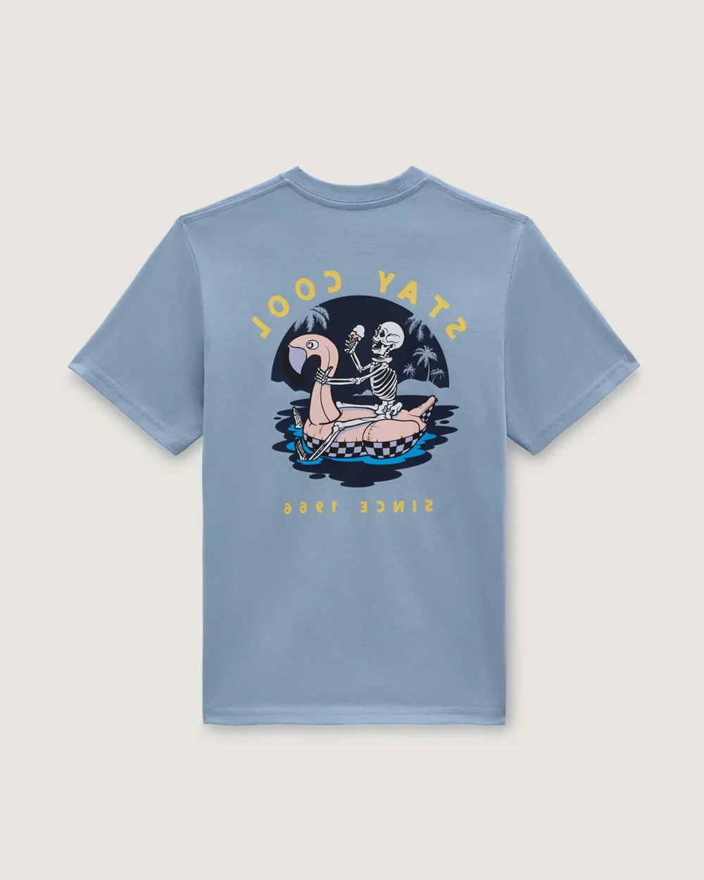 VANS - טי שירט נוער By Stay Cool – V00GF5DSB – dusty-blue – 1