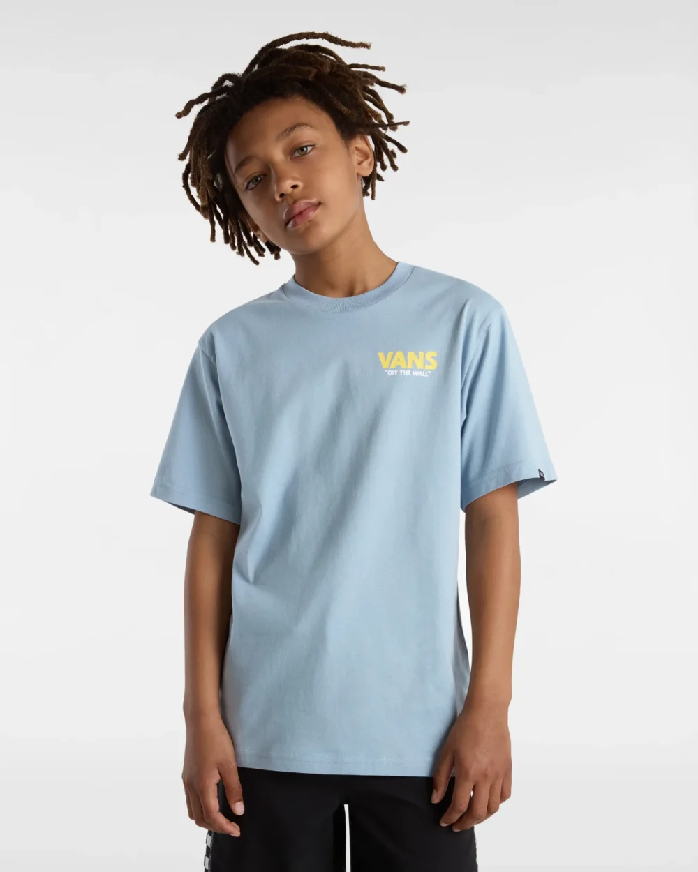 VANS - טי שירט נוער By Stay Cool – V00GF5DSB – dusty-blue – 1