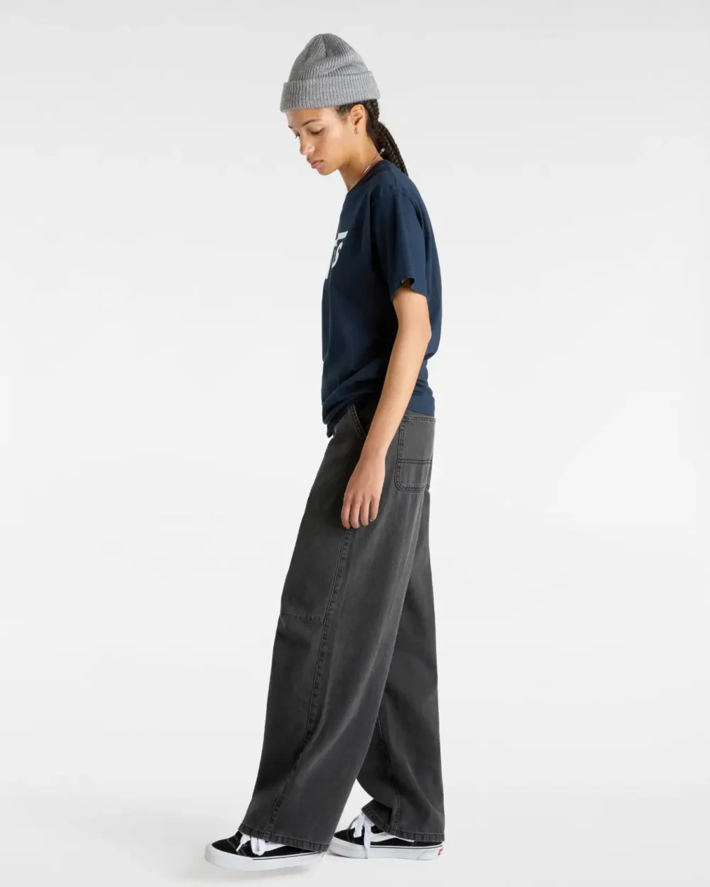 VANS - טי שירט Classic – VGGGNAV – navy-white – 3