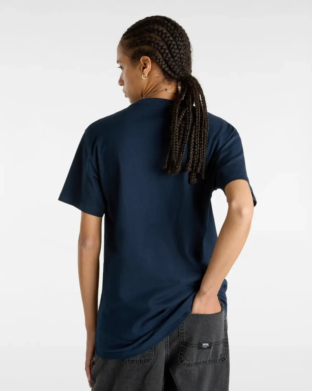 VANS - טי שירט Classic – VGGGNAV – navy-white – 7