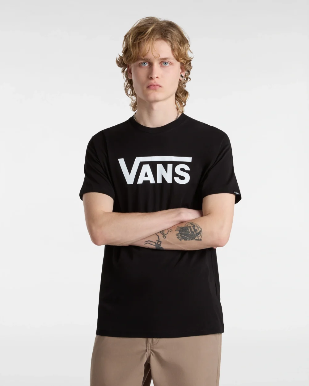 VANS - טי שירט Classic – VGGGY28 – black-white – 1