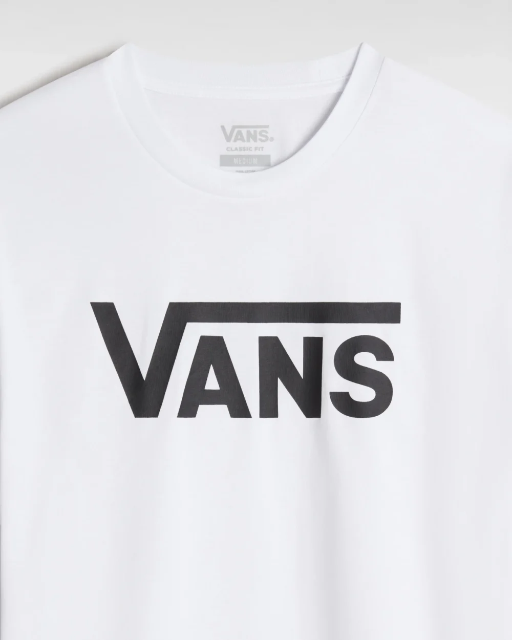 VANS - טי שירט Classic – VGGGYB2 – white-black – 8