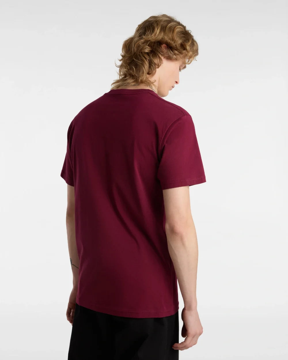 VANS - טי שירט Classic – V00GGGZ28 – burgundy-white – 5