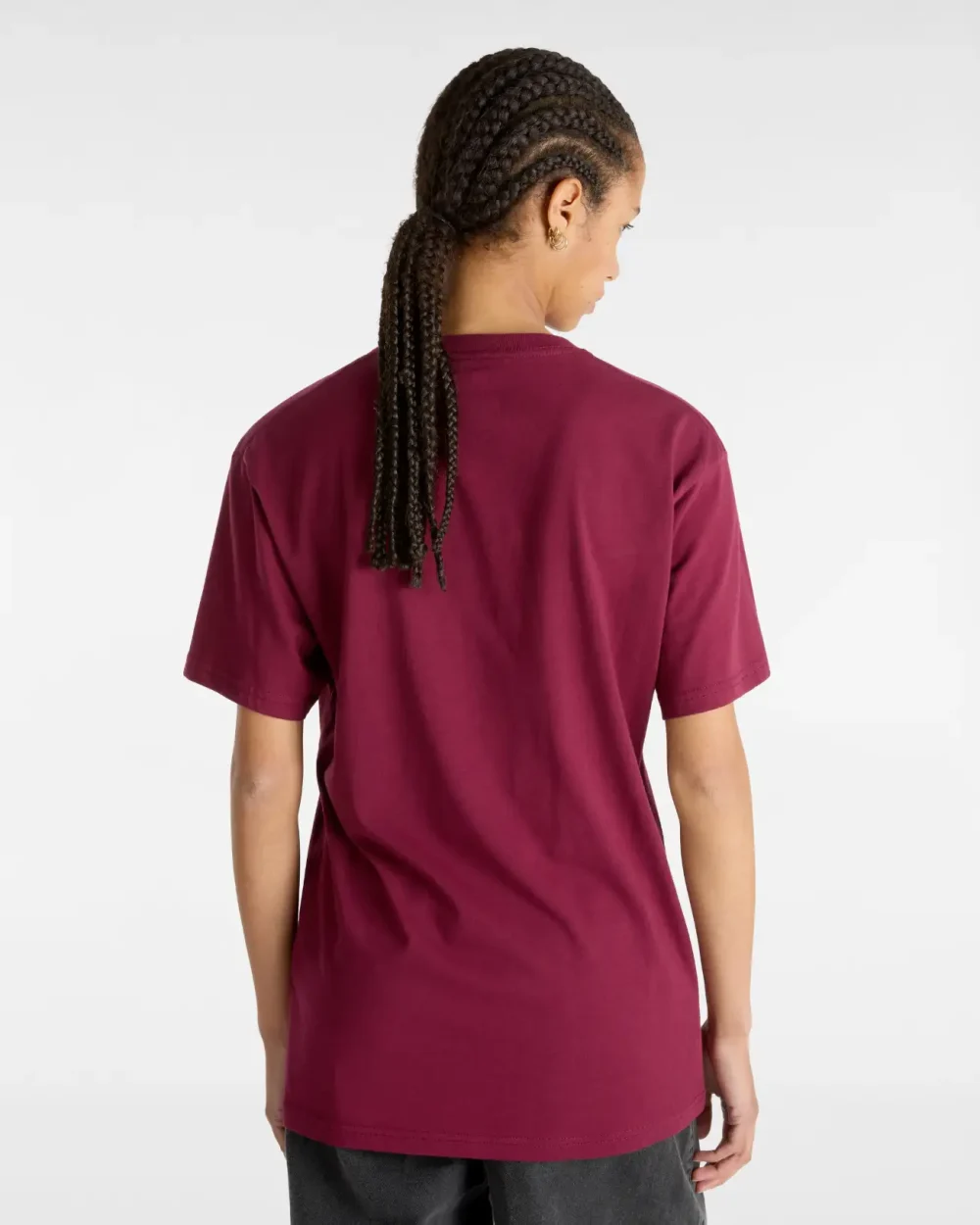 VANS - טי שירט Classic – V00GGGZ28 – burgundy-white – 7