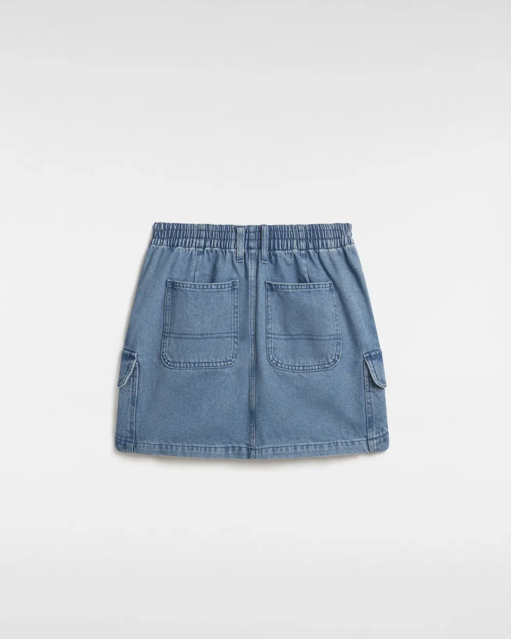 VANS - חצאית Sidewalk Denim – V00GJE7W6 – stone-wash – 1