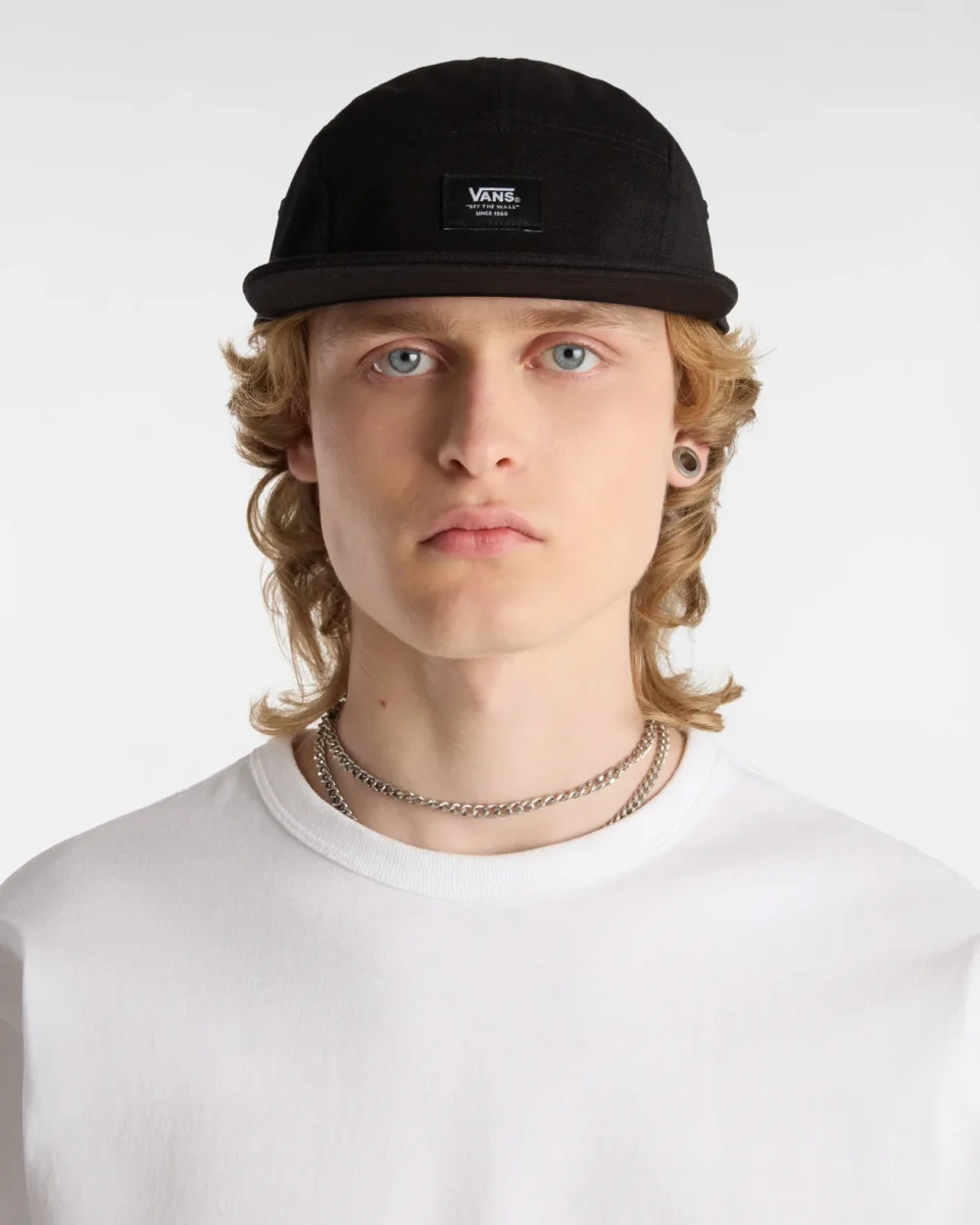 VANS - כובע Easy Patch Camper – V00GK8BLK – black – 3