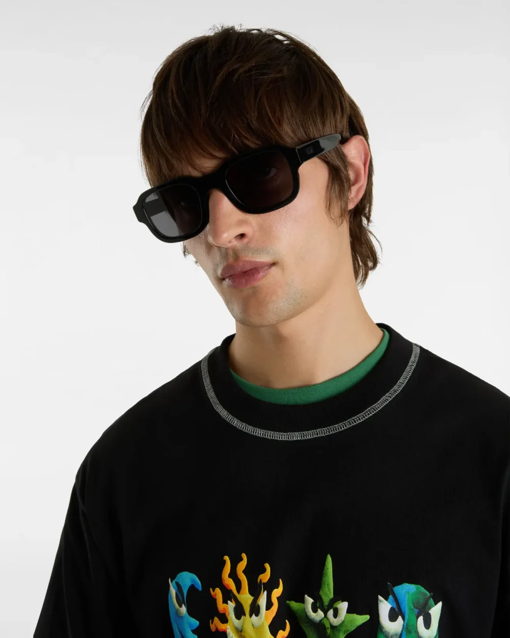 VANS - משקפי שמש Vans 66 – V00GMXBLK – black – 4