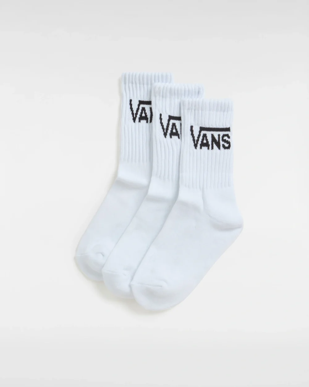 VANS - מארז 3 גרביים Classic Crew – V00GNKWHT – white – 1