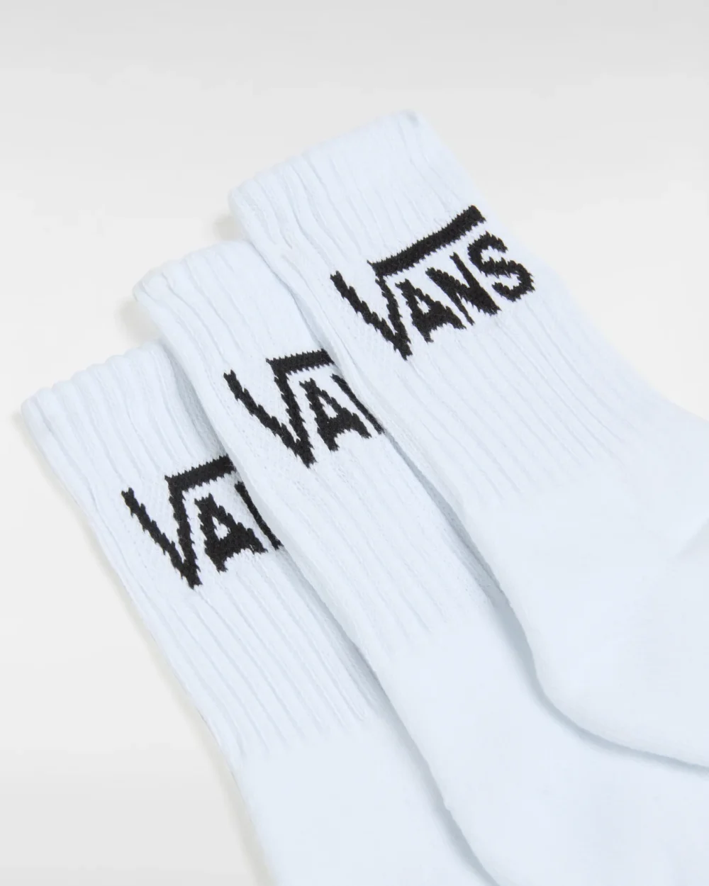 VANS - מארז 3 גרביים Classic Crew – V00GNKWHT – white – 2
