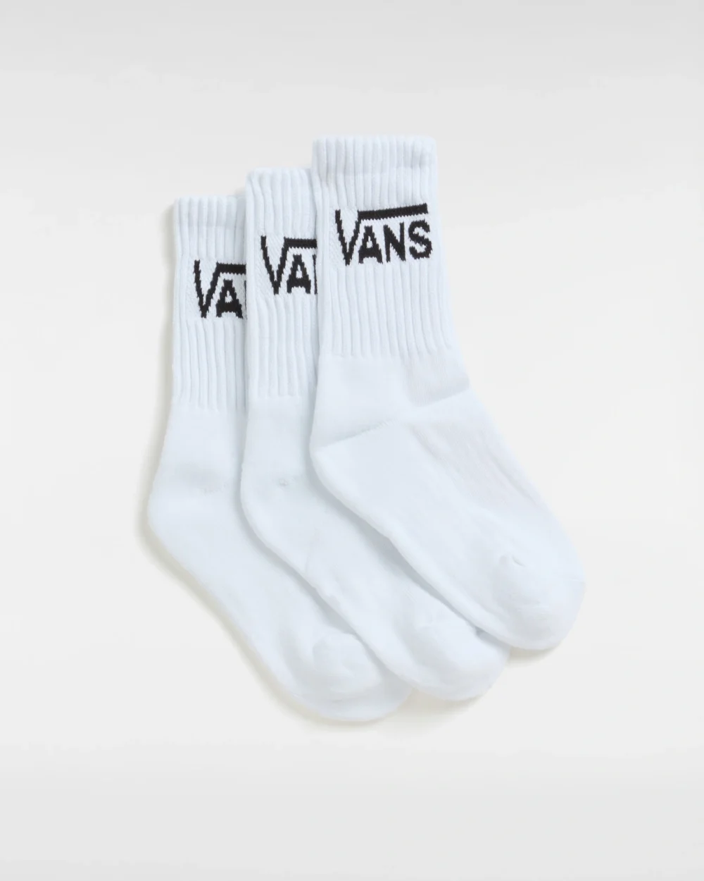 VANS - מארז 3 גרביים Classic Crew – V00GNKWHT – white – 1