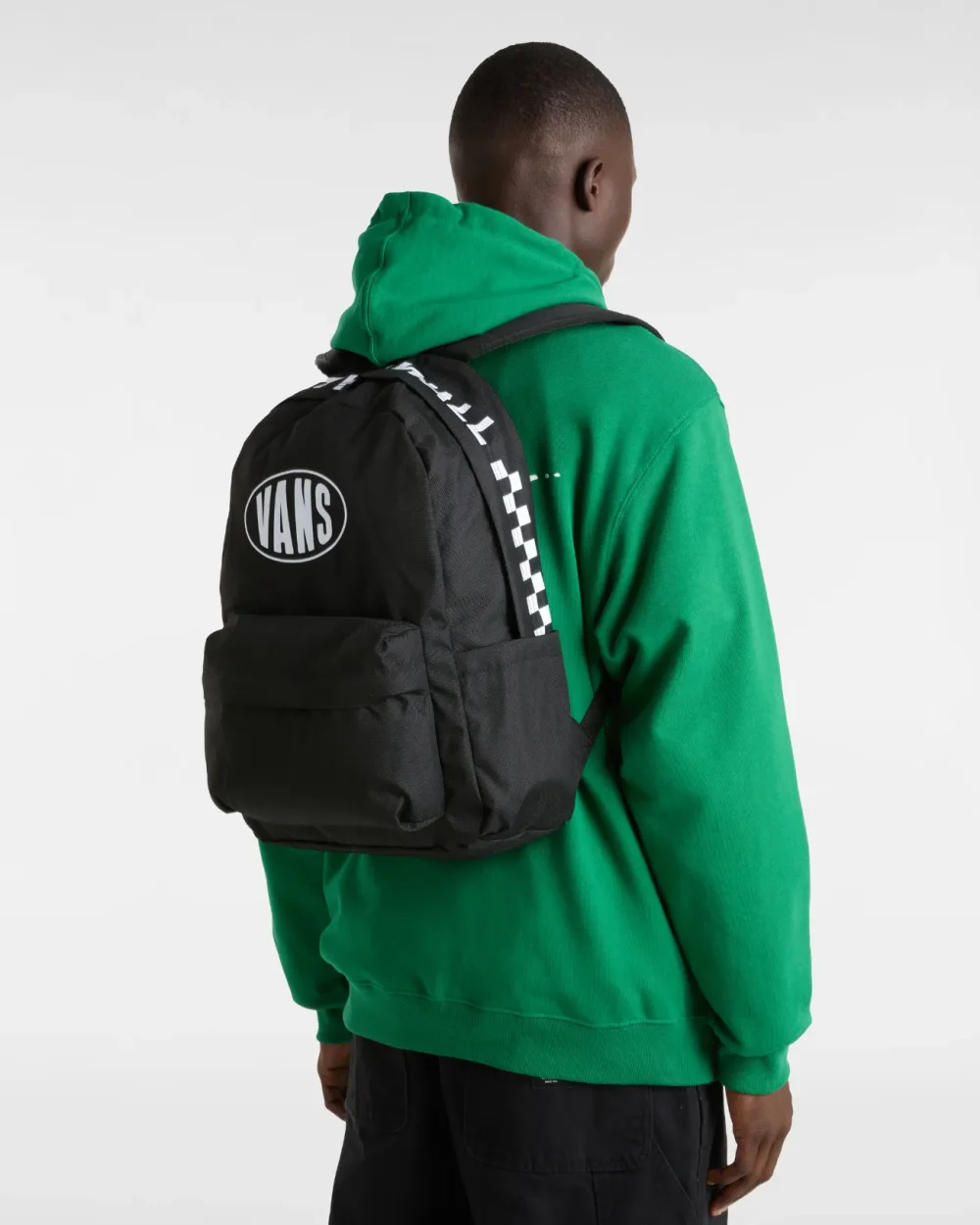 VANS - תיק גב Old Skool – V00H4WY28 – black-white – 5